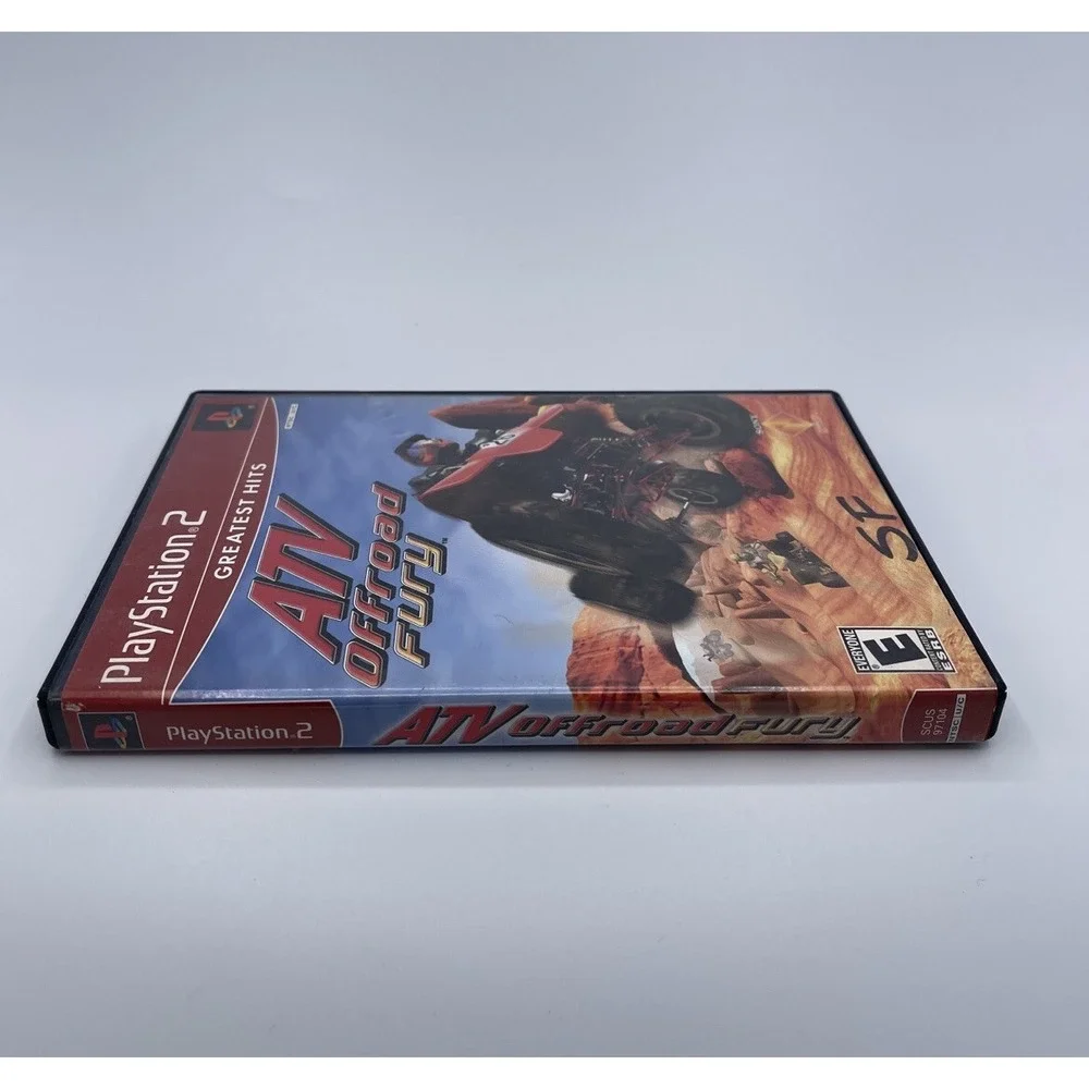 ATV‎ Offroad Fury (Sony PlayStation 2, 2001) PS2 RED Label Complete W/ Manual